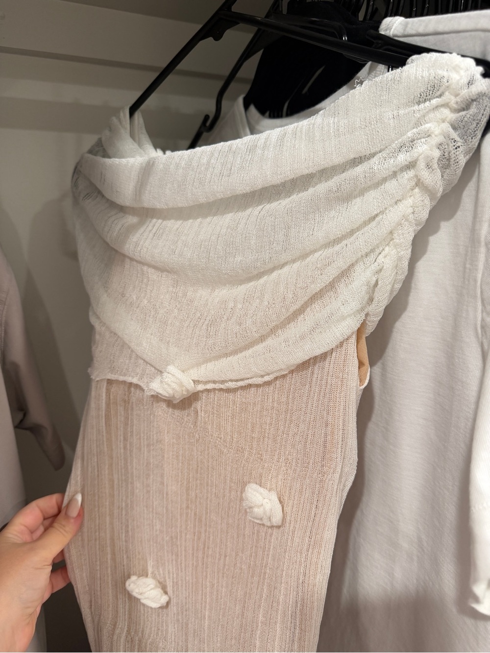 Orchid Knit Maxi Dress - Ivory - Picture 11 of 11